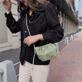 Contracted Small Crossbody Bag Leather Female Shoulder Bags