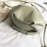 Contracted Small Crossbody Bag Leather Female Shoulder Bags