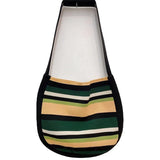 Creative Stripe Contrast Shoulder Bag