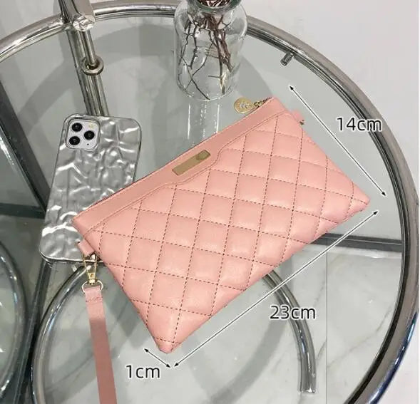 Rhombic Chain Crossbody Bag Shoulder Messenger Handbag