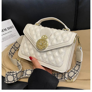 Small Square Crossbody Bag Diamond Chain Handbags for Women