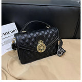Small Square Crossbody Bag Diamond Chain Handbags for Women