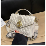 Small Square Crossbody Bag Diamond Chain Handbags for Women