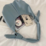 Women's Summer Half Moon Underarm Bag Casual Large Capacity Handbag