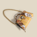 Women's Small Shoulder Bag Leather Crossbody Bags Top-handle Mini Purse