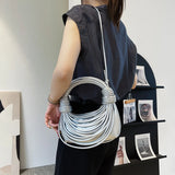Women's Tassel Handbag Purse Small Crossbody Bag Totes