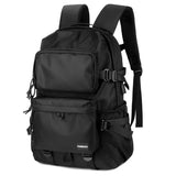 Women's Nylon Gothic School Backpack Motorcycle Rucksack