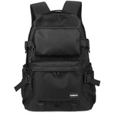 Women's Nylon Gothic School Backpack Motorcycle Rucksack
