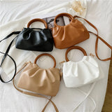 Women's Shoulder Bag PU Leather Messenger Pack Female Handbag Summer