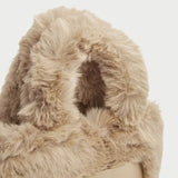 Winter Plush Bucket Bag Shoulder Messenger Bag Girls Purse Totes