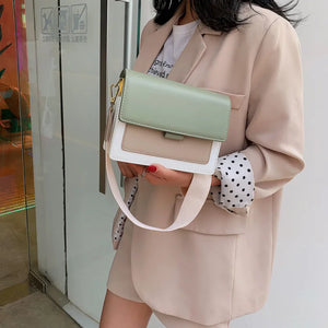 Women's 2022 PU Leather Handbag Single Shoulder Bag