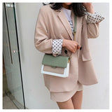 Women's 2022 PU Leather Handbag Single Shoulder Bag