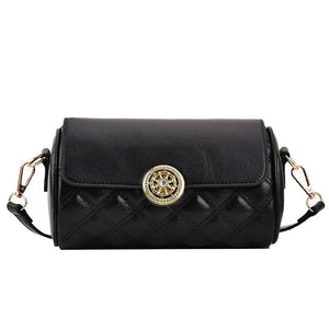 Women's Crossbody Bag with Wide Strap Zip Shoulder Handbag