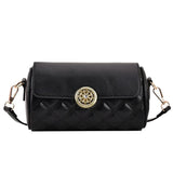 Women's Crossbody Bag with Wide Strap Zip Shoulder Handbag