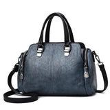 Women's Soft Leather Handbag Large Capacity Shoulder Bag