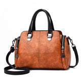 Women's Soft Leather Handbag Large Capacity Shoulder Bag