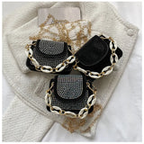 Women's Mini Bag Chain Messenger Diamond Small Square Bag