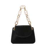 Women's Mini Bag Chain Messenger Diamond Small Square Bag