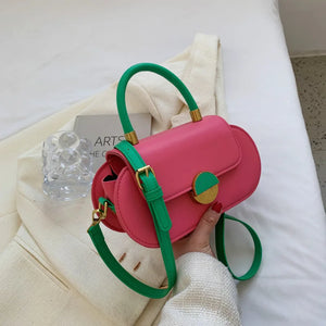 Women's Shoulder Bag Contrast Versatile Crossbody Bag