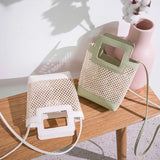 Summer Hollow Bucket Bag - Women's Versatile Shoulder Bag