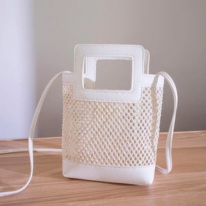 Summer Hollow Bucket Bag - Women's Versatile Shoulder Bag