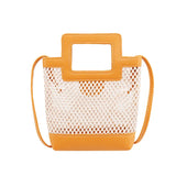 Summer Hollow Bucket Bag - Women's Versatile Shoulder Bag