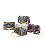 Serpentine Chain Crossbody Bag Small Handbag Top-handle Purse
