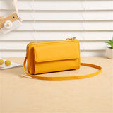Women's Soft Leather Touch Screen Shoulder Bag