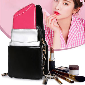 Lipstick Shape Crossbody Bag Women's Party Purse