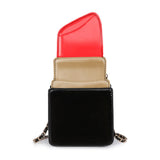 Lipstick Shape Crossbody Bag Women's Party Purse