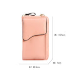 Women's PU Shoulder Bag Crossbody Purse Clutch Wallet Phone Bag