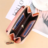 Women's PU Shoulder Bag Crossbody Purse Clutch Wallet Phone Bag