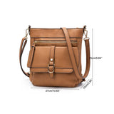 Women's Crossbody Leather Shoulder Bag Handbag Purse