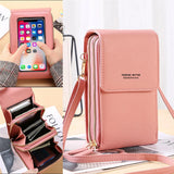Women's Touch Screen Crossbody Cell Phone Purse