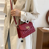 Women's Small Square Shoulder Crossbody Bag Autumn Fashion