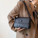 Women's Cross-Body Bag Autumn Winter Literary Single-Shoulder Bag