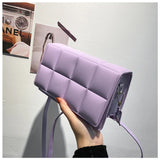 Women's Plaid Shoulder Bag Messenger Handbag