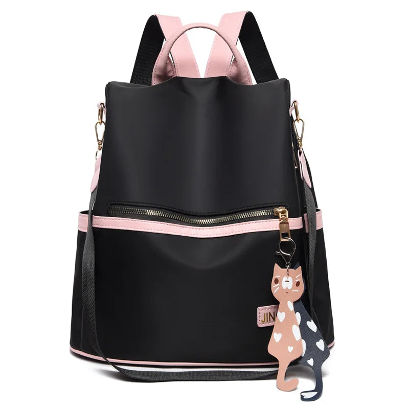 Women's Backpack Shoulder Bag Leisure Travel Nylon Large Capacity Bag