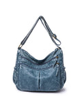 Women's Soft Crossbody Messenger Bags PU Leather Handbags