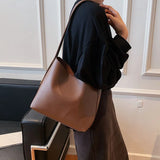Women's Bucket Bag Soft Pu Leather Crossbody Shoulder Tote High Capacity