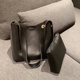 Women's Bucket Bag Soft Pu Leather Crossbody Shoulder Tote High Capacity