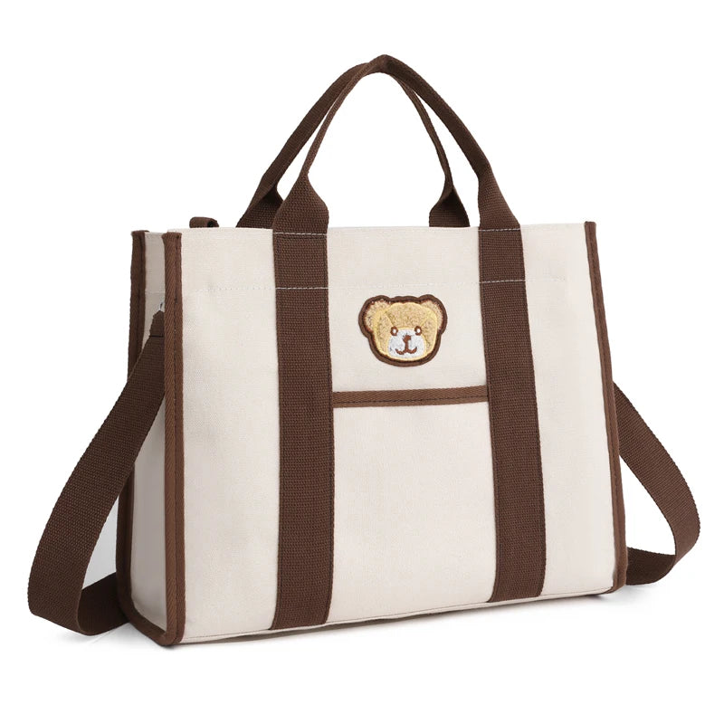 Canvas Crossbody Bags for Women Large Capacity Travel Shoulder Bag
