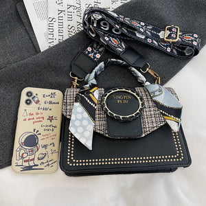 Women's Small Square Crossbody Bag Casual Feeling Portable