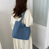 Canvas Tote Shoulder Bags for Women Casual Large Capacity Handbags