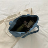Canvas Tote Shoulder Bags for Women Casual Large Capacity Handbags