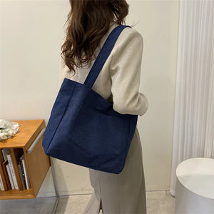 Canvas Tote Shoulder Bags for Women Casual Large Capacity Handbags