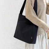 Casual Canvas Shoulder Bag Large Capacity Tote Bag