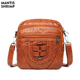 Women's Crossbody Bag High PU Leather Shoulder Messenger Bag