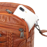 Women's Crossbody Bag High PU Leather Shoulder Messenger Bag