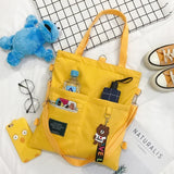 Canvas Crossbody Shoulder Bag Tote for Women